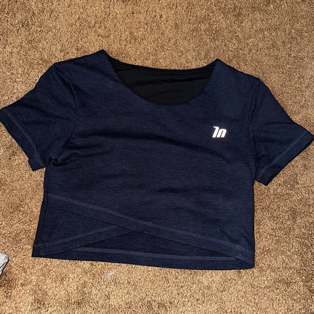 Muscle Nation Crop T-shirt